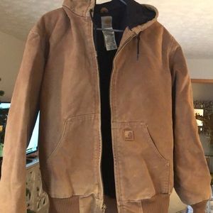 Tan Carhart heavy jacket